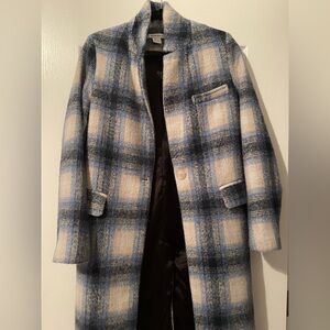 Glamorous Plaid Pea Coat